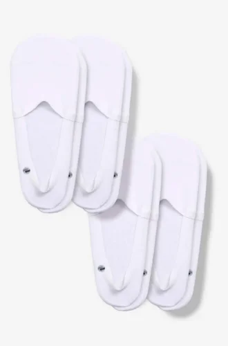 Cotton No Show Socks 4-Pack